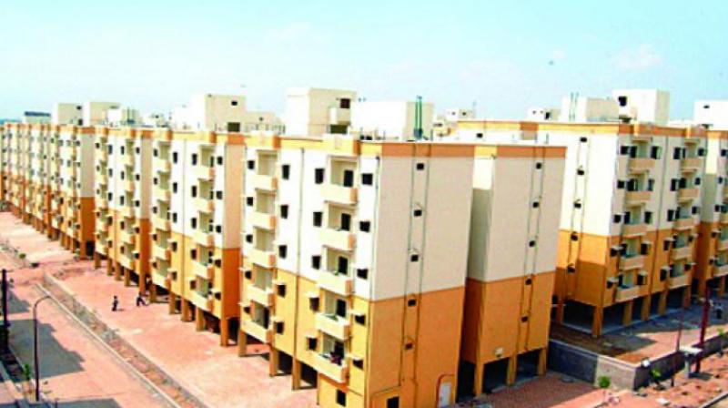 The units will be of ground-plus-three floors; stilt-plus-five floors and nine-floor structures in 32 locations in the GHMC area. (Representational image)