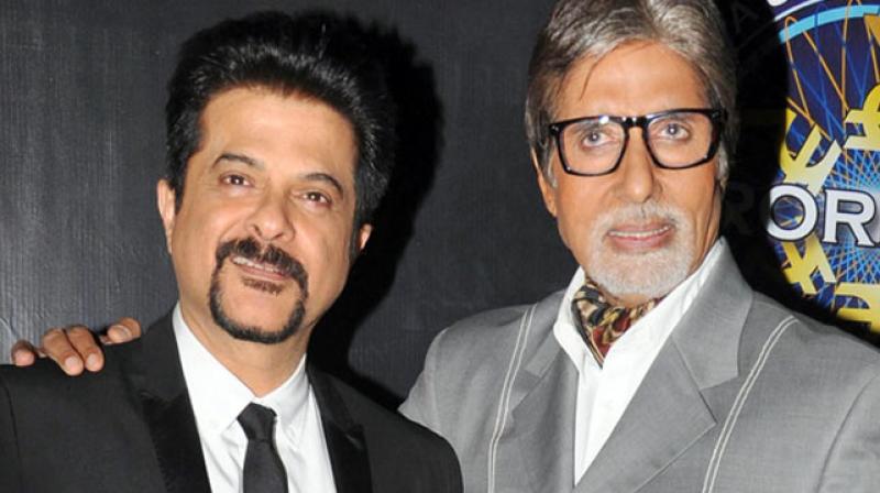 Amitabh Bachchan and Anil Kapoor.