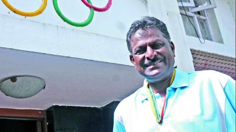 V. Baskaran led India to a hockey gold at the 1980 Olympics in Moscow.