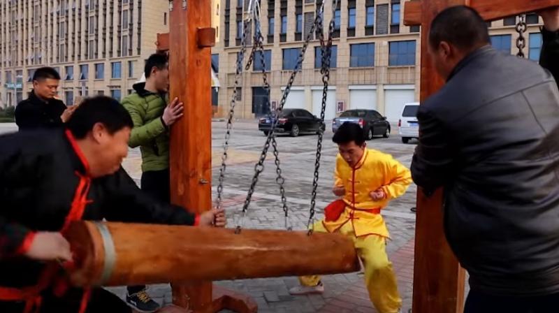 Master Wei Yaobin from China is a Kung Fu Master (Photo: YouTube)