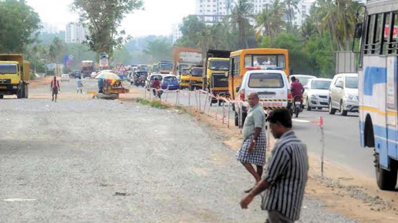 With officials making it clear that underpasses and flyovers will be provide only in selected places in Kazhakoottam-Karode highway, residents are gathering meetings under the aegis of various actions councils. (File pic)