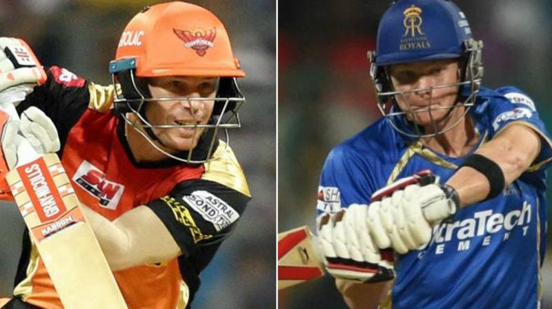Steve Smith and David Warner weer appointed as captains by Sunrisers Hyderabad and Rajasthan Royals. (Photo: PTI)