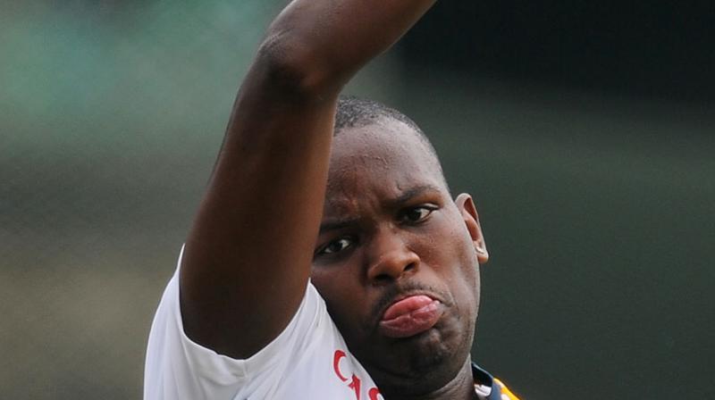 Lonwabo Tsotsobe was provisionally suspended from taking part in any official cricket, although he hasnt played any top-level games for more than a year. (Photo: AFP)