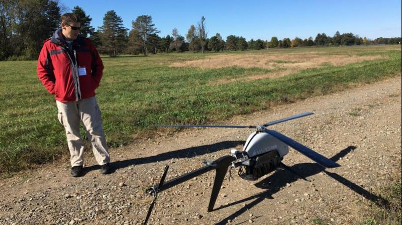 The unmanned aircraft traffic management corridor, jump-started by a $30 million state investment, will extend 50 miles (80km) west over mostly rural farmland from Griffiss International Airport. (Photo credit: AP)