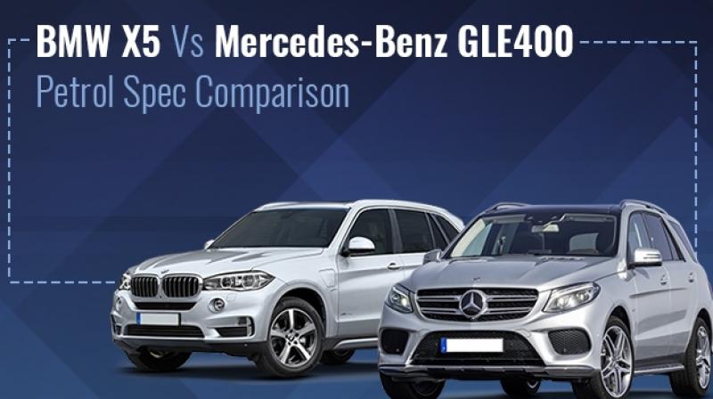 BMW X5 and Mercedes-Benz GLE400