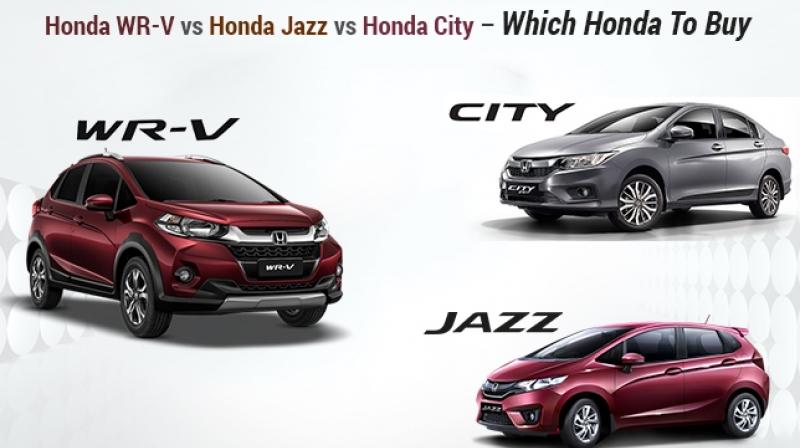 Lets try to figure out which Honda suits you the most.