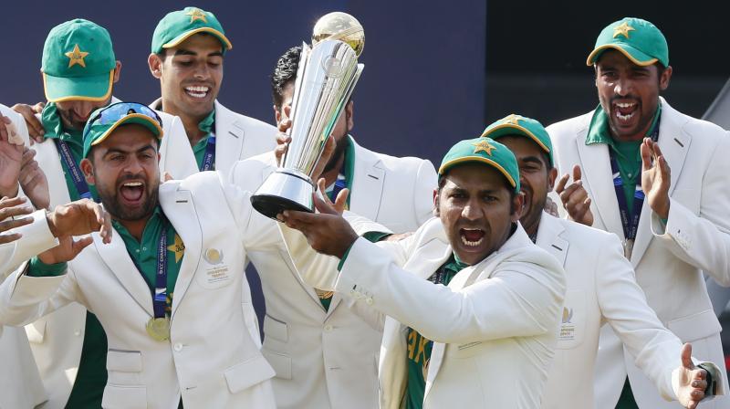 Sarfraz Ahmed was chosen as the captain following his inspirational leadership during the 2017 ICC Champions Trophy. (Photo: AP)