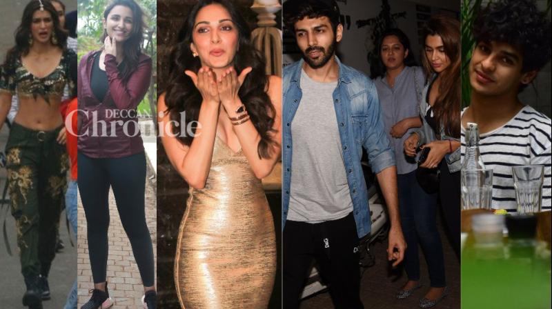 Kiaras birthday, Kartiks busy day with girlfriend, Ishaan on date, others clicked