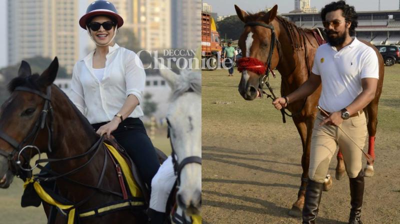 Jacqueline Fernandez and Randeep Hooda are stylish horse riders