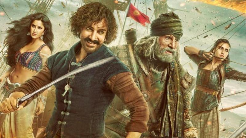 Screengrabs from Thugs of Hindostan trailer.