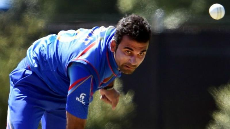 The Afghanistan team is also training in Dehradun where the pacer suffered the injury. (Photo: AFP)