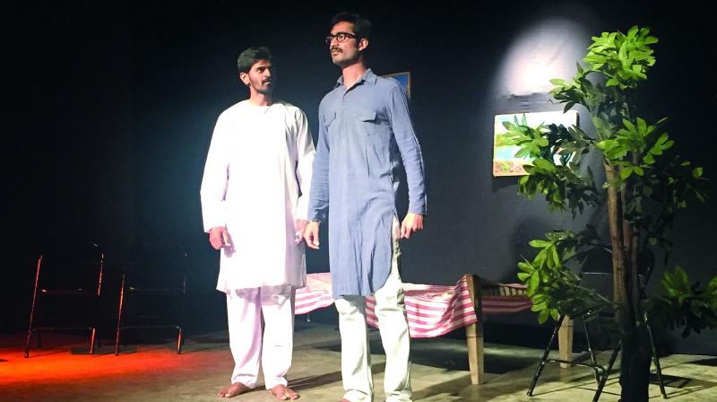 A still from the play Lottery that was staged in the city on Friday