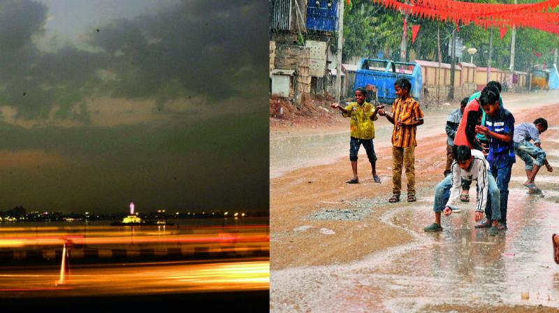 Hyderabad witnessed mild hailstorm, give respite from sweltering heat