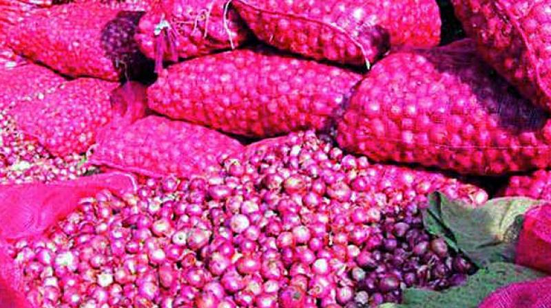 The price of onions have increased by over 50 per cent in the last two weeks and 100 per cent in the last one month.