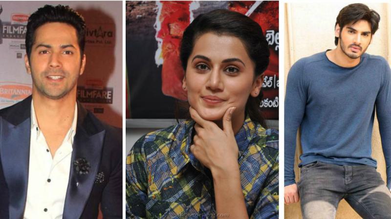 Taapsee is all set to star opposite star kids like Varun Dhawan and Ahan Shetty.