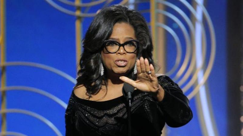 Soon after Winfrey made the speech, Twitter users went wild over the barnstorming speech, joking that the former talk show host should make a run in 2020. (Photo: AP)