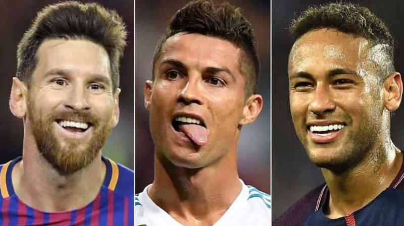 Lionel Messi and Cristiano Ronaldo have combined to win the award organised by France Football magazine -- every year since former Brazil and AC Milan star Kaka won it in 2007.(Photo: AFP)