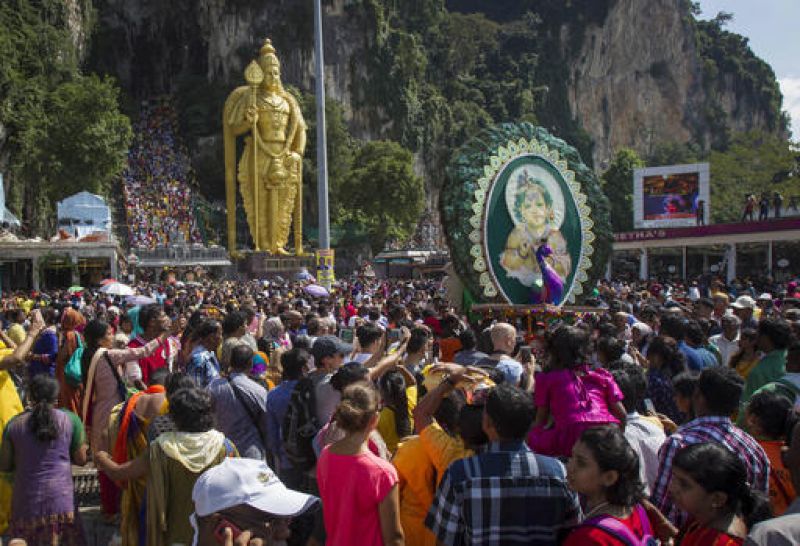Kuala Lumpur celebrates Hindu festival of devotion