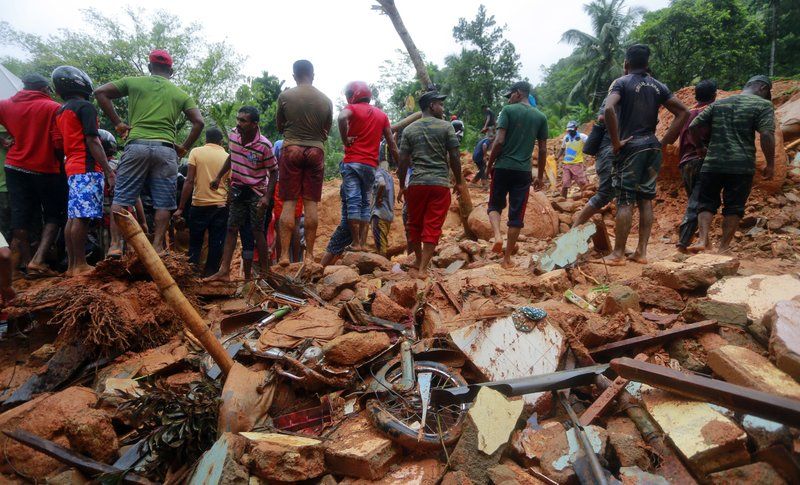 Sri Lanka: At least 100 killed, 99 missing in rain-triggered mudslides