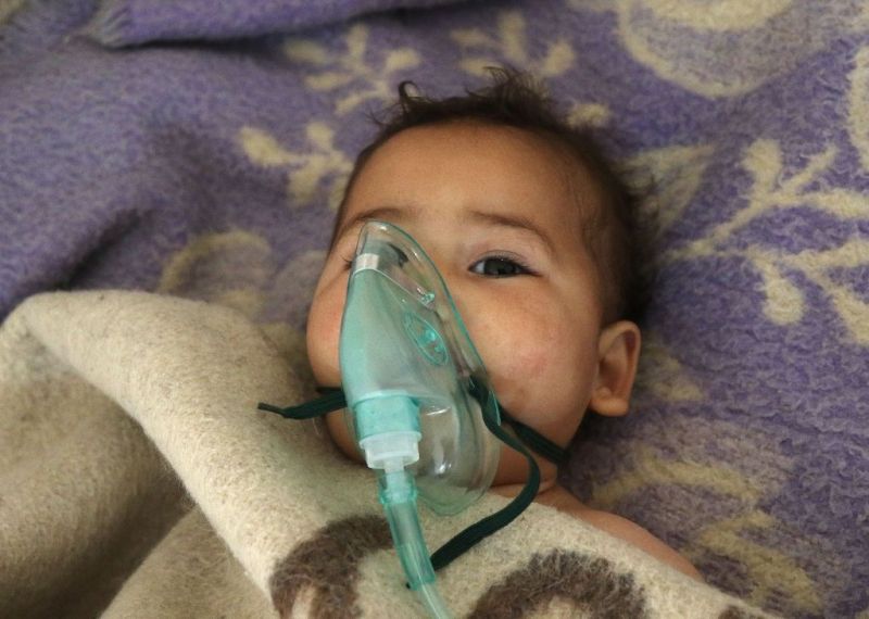 In pics: At least 100 killed, 400 injured in Syrian toxic gas attack