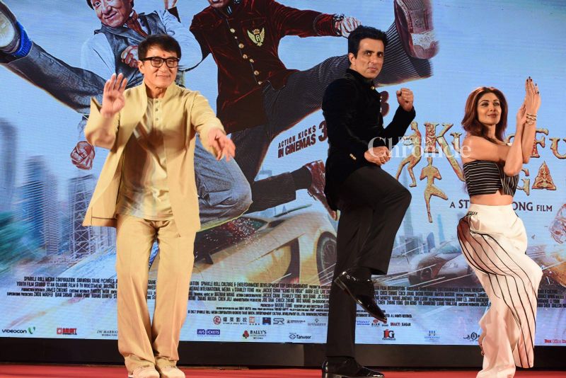 Jackie Chan has a gala time promoting Kung Fu Yoga in India Jackie Chan has a gala time promoting Kung Fu Yoga in India