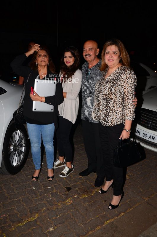 Hrithik celebrates birthday with friends and family