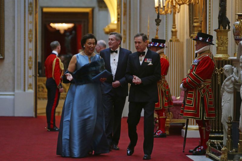 In Photos: Representatives from Commonwealth nations arrive for Queens Dinner