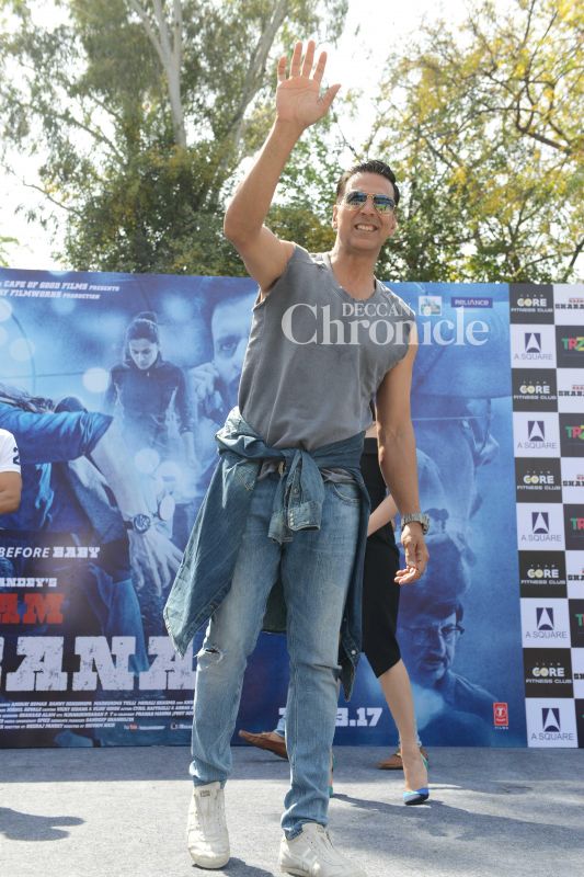 Naam Shabana team shows film to Delhi women cops, gives girls self-defence tips