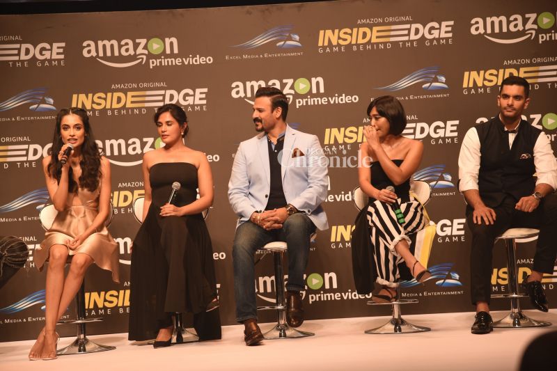 Teams of Indu Sarkar, Inside Edge launch trailers of their projects